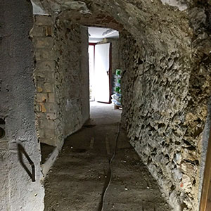 Sanierung eines historischen Kellers