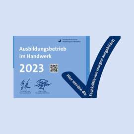 Ausbildungsbetrieb 2023